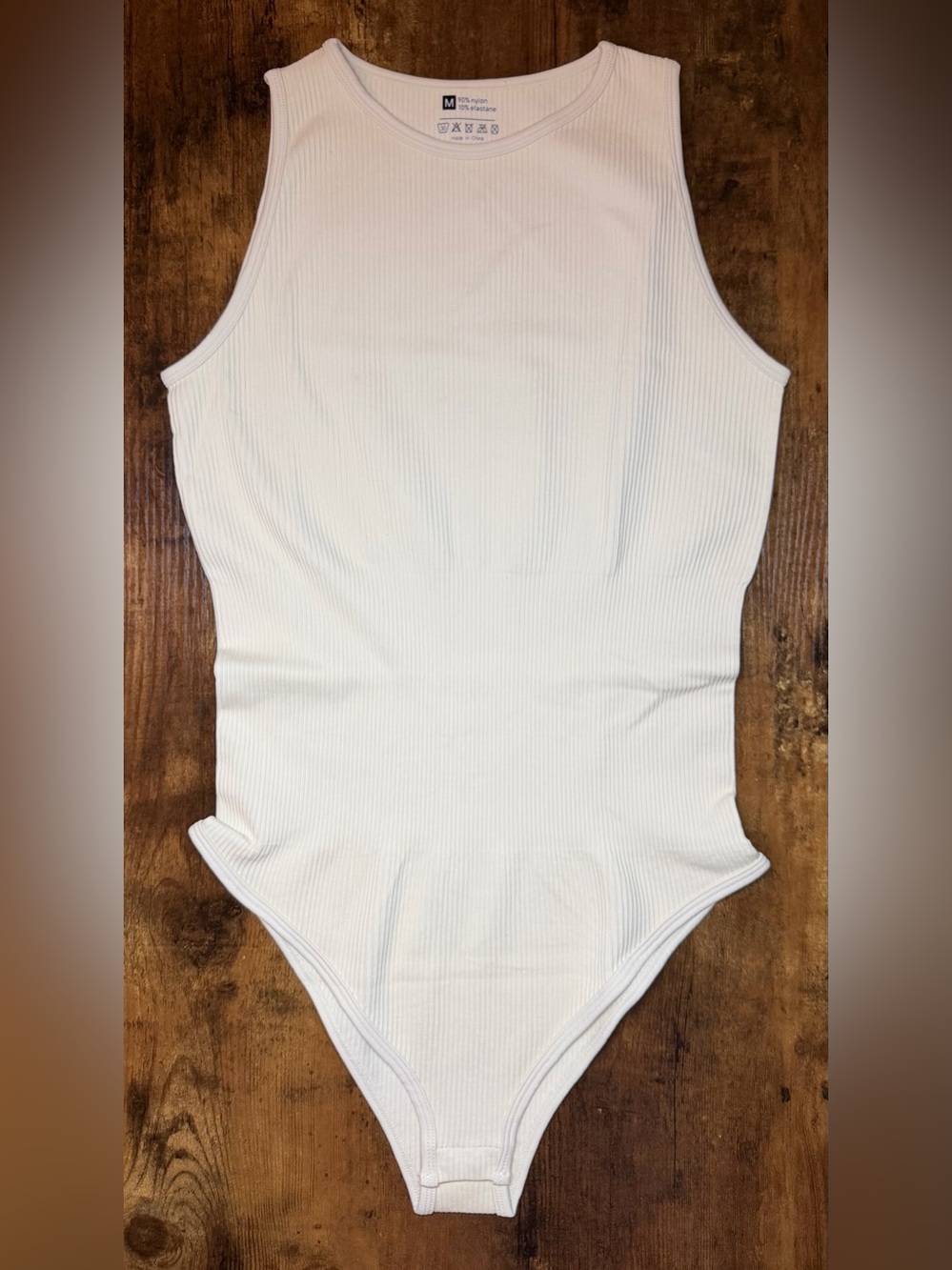 NWOT OQQ Ribbed High Neck Sleeveless Bodysuit - Bundle of 2 - Picture 7 of 10
